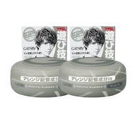 Mandom - Gatsby Moving Rubber - 80g - Grunge Mat Grey - 2pcs