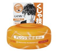 Mandom - Gatsby Moving Rubber - 80g - Loose Shuffle Orange