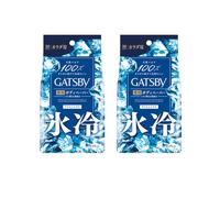 Mandom - Gatsby Powder Deodorant Body Wipes - 30 sheets - Ice Citrus (2ea) Set