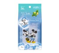 Mandom - Happy Deo Body Sheet Fresh & Smooth - 36 fogli - Sharp Mint