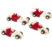 Mandorle by Paben 12 Pezzi Bomboniera Automobile Auto da Corsa in Resina