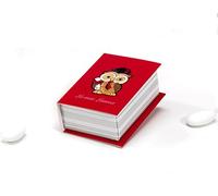 Mandorle by Paben 24 pz Scatolina Libro Gufetto Bomboniera Laurea in Cartone cm. 9