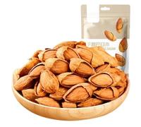 Mandorle In Guscio Tostate 250g - Croccanti Dolci Intere Busta Snack
