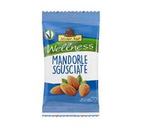 Mandorle Sgusciate al Naturale New Factor Mister Nut Wellness da 25 Grammi - 1 Confezione da 24 Pacchetti da 25 Grammi - Totale 24 -