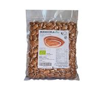 Mandorle Sgusciate Biologiche Siciliane Bio (Siciliana Tuono, 500 g) | Frutta Secca Bio Cruda e Intera per Dolci, Latte Vegetale e Snack - Fonte di Vitamina E - Senza Glutine - Made in Italy