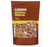 Mandorle Tostate e Salate, 200g, Sgusciate Intere, Senza Conservanti e Additivi, Prodotto Naturale, pack 3