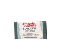 MANDORLI SAPONE VEGETALE ALL' OLIO DI MANDORLE AL PROFUMO DI ERBE MEDITERRANEE 100G TRE PEZZI