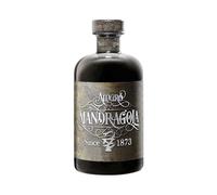 Mandragola, Amaro, 500ml, ricetta segreta, metodo tradizionale, note erbacee e balsamiche, amaro intenso, dopo pasto sorprendente, digestivo, 15 botaniche, 45% Vol.
