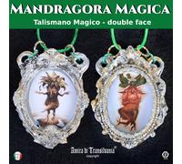 mandragora amuleto portafortuna gioielli da donna talismano magico piante natura