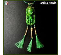 Mandragora Pianta Talismano Simbolo da Strega Amuleto Ciondolo Collana Pendente