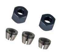 Mandrini a pinza progettati con precisione per una lavorazione accurata del legno su router e macchine per incidere riducendo al minimo gli errori nelle attività di intaglio Kit di conversione pinza