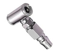 Mandrini ad aria a doppia estremità Mandrini ad aria in ferro Flussi chiusi in ottone per pneumatici Compressore Pompe Accessori Gonfiatore per pneumatici Mandrino Adattatore
