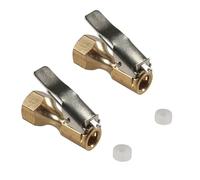 Mandrini ad aria universalmente resistenti per flussi aperti, serrature dritte sui mandrini per pneumatici con clip per gonfiatori e compressori