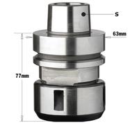 Mandrini CMT a pinze "DIN6388" con attacco HSK-F63 per CNC Cod.: 183.320.01