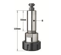 Mandrini CMT a pinze elastiche "ER32"attacco cilindrico 25mm (Leuco) Cod:183.400