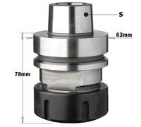 Mandrini CMT a pinze elastiche "ER40" con attacco HSK per CNC Cod: 183.310