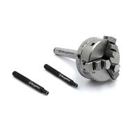 Mandrini di precisione per fresatura di macchine utensili (50 MM 3 JAW SELF CENTER W/MT1 ARBOR M12 X 1)