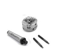 Mandrini di precisione per fresatura di macchine utensili (50 MM 3 JAW SELF CENTER W/MT2 ARBOR M12 X 1)