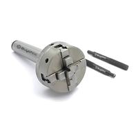 Mandrini di precisione per fresatura di macchine utensili (50 MM 4 JAW SELF CENTER W/MT2 ARBOR M12 X 1)