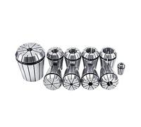 Mandrini di Precisione, Set di mandrini a pinza elastica ER11 ER16 ER20 ER25 ER32 diverse dimensioni for tornio e fresatrice CNC(A,ER25-13mm)