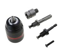 Mandrini per trapano senza chiave da 1/2 "13 mm in metallo resistente con gambo esagonale presa quadrata adattatore femmina strumento hardware professionale