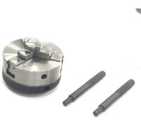 Mandrini piccoli per tavole rotanti e mini torni da 3" I 80 mm e 4" pollici...