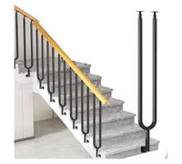 Mandrini regolabili per scale con staffe per ristrutturazione scale in appartamenti e garage