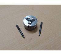 Mandrino a 3 ganasce autocentrante mini filettatura 50 mm M12 diametro tornio...