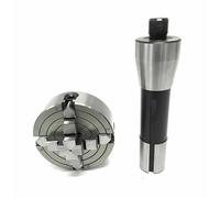 Mandrino a 4 ganasce Indipendente Dia. 2" 50mm M14X1 R8 Shank Arbor 7/16 "X20 UNF