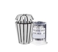 Mandrino a molla 1 pz ER11 ER16 ER20 1/4MM 6.35MM 1/8MM 3.175MM 0.008 Pinza a molla Set ad alta precisione(0.008,ER11-6.35MM)