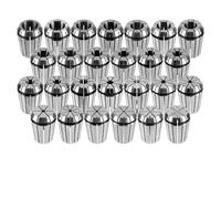 Mandrino a molla 10 pezzi ER11 ER16 ER20 ER25 ER32 Mandrino di serraggio elastico ER precisione standard for macchina for incisione CNC, tornio, fresa(ER11-6.5 10pcs)