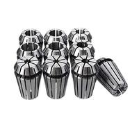 Mandrino a molla Set 10 pezzi ER20 4-13mm per fresatrice CNC Tornio Incisione Strumento Tornio Accessori