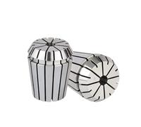 Mandrino a molla Set di pinze serraggio ad alta precisione ER32 0,008 for macchina for incisione CNC, tornio, fresa, utensile da 1-26 mm, 1/2 1/4 1/8(Silver 0.015mm,ER32(1-19)10PCS)