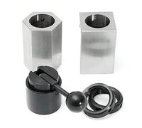 Mandrino a pinza 5C Blocco pinza Set mandrino Quadrato Hex Collecy Closer Holder Tornio Tools Kit