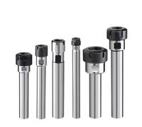 Mandrino a pinza con prolunga a gambo diritto Il mulino CNC allunga il portautensili C8 C12 C16 C20 C25 ER8 ER11 ER16 ER20 ER25 Pinza di fresatura con mandrino(A Type Nut,C10-ER16-150)