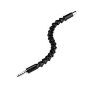 Mandrino a pinza da 6,35 mm con adattatore magnetico per cacciavite, mandrini e chiavi per trapano regolabile a 105 gradi (albero flessibile)