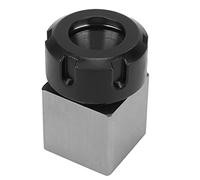 Mandrino A Pinza Quadrata In Acciaio Al Carbonio Da 0,015 Mm Di Precisione Ad Alta Concentricità Portautensili Per Tornio CNC Adatto Per Macchine Da Incisione E Da Taglio (ER40)
