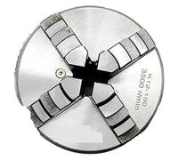 Mandrino a tre griffe for tornio K12-100, 100 mm, 4'' pollici, 4, parti for, metallo temprato autocentrante for CNC, 1 set, fresatura, lavorazione del legno