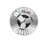 Mandrino a tre griffe Mandrino for tornio K01-50 a tre griffe M14*1, biella for mini utensili in metallo fai da te autocentranti K01-50/63/80/100(M14-12mm)