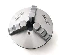 Mandrino a tre punte da 80 mm100 mm125 mm, Mandrino Trapano di Precisione Professionale, Tornio in Metallo, Accessorio per il Serraggio di Alberi Sospesi, Dischi, Triangoli Equilateri, ecc.