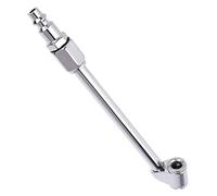 Mandrino ad aria da 1/4 "Heavy Duty Tire Chuck Dual per Testa per Gonfiatore Manometro Air Compre