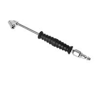 Mandrino ad aria in metallo resistente per strumento di gonfiaggio della testa NPT Mandrini per pneumatici Gonfiatore Manometro Compressore Strumenti di riparazione Gonfiaggio pneumatici con manometro