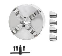 Mandrino autocentrante, Mandrino autocentrante a 4 griffe K12-80 da 3,15 pollici con filettatura 3-M6