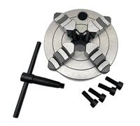 Mandrino autocentrante, Mandrino for tornio 125 mm manuale a 4 griffe indipendenti