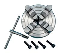 Mandrino autocentrante, Mandrino for tornio a 4 griffe indipendenti K72-100 da 100 mm con più intervalli di serraggio