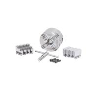 Mandrino autocentrante per tornio FERVI M076A/100 di precisione - 4+4+4 griffe