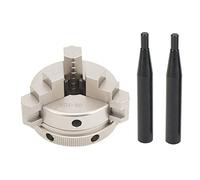 Mandrino Autocentrante per Trapano 50mm M14, Mandibola 3 Ganasce in Acciaio C45 - Alta Precisione, Auto - centrante, Ideale per Tornio Legno e Mini Mandrini