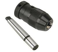 MANDRINO AUTOSERRANTE 1-16 mm CON ATTACCO CONICO B16 + ADATTATORE MT2 PER TORNIO