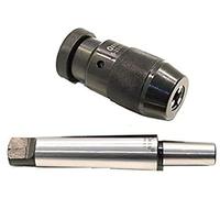 MANDRINO AUTOSERRANTE 5-20mm CON ATTACCO CONICO B22 + ADATTATORE MT4 PER TORNIO