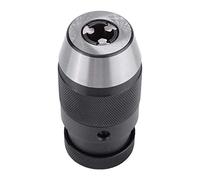 Mandrino autoserrante B16 0-13 mm per trapano e tornio | Acciaio 45, serraggio rapido senza chiave, alta coppia con cuscinetto reggispinta, per trapani e torni